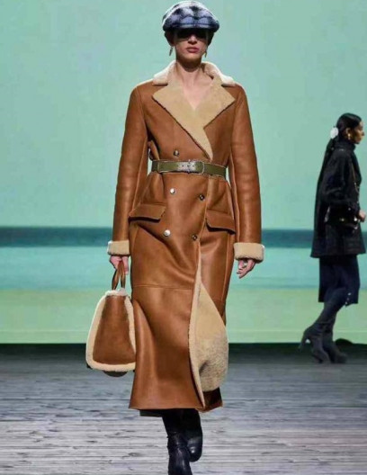 Chanel дубленка
